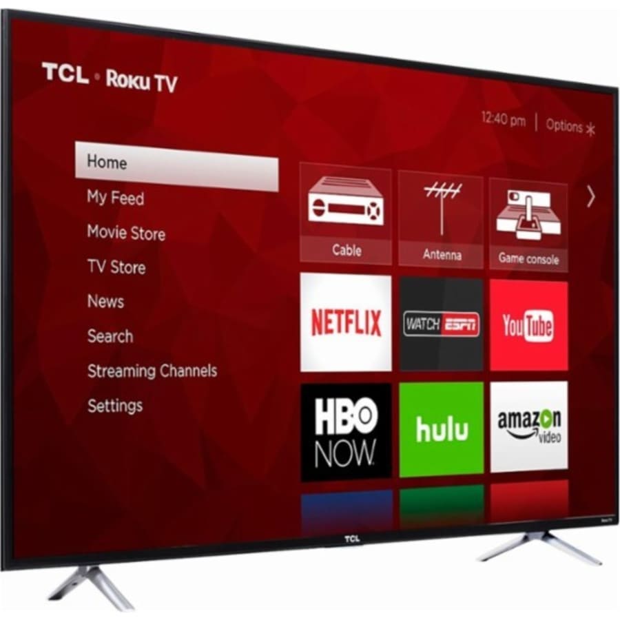 TCL S-Series 55" 4K HDR LED UHD Roku Smart TV for $247 TCL S-Series 55" 4K HDR LED UHD Roku Smart TV for $247