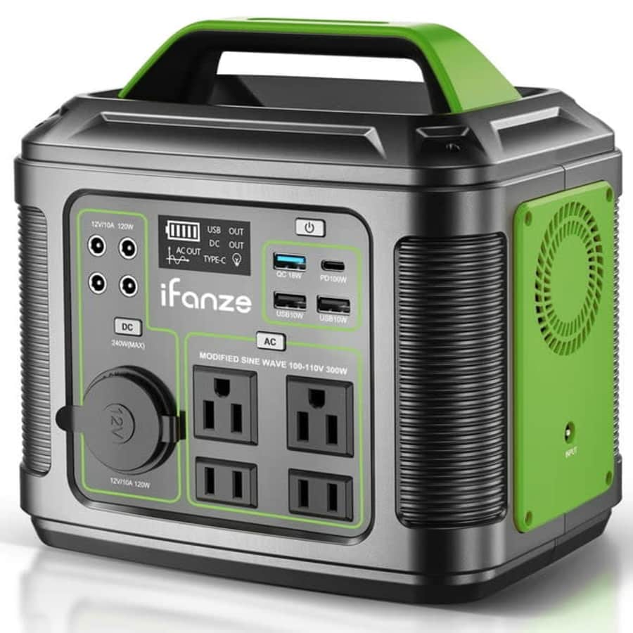 iFanze 300W Portable Power Station for $150