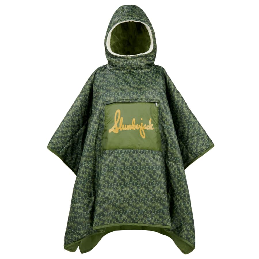Slumberjack Western Woods Insulated Poncho for $16