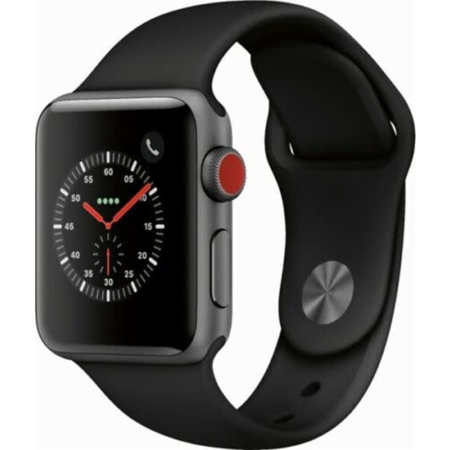 Apple Watch Series 3 GPS 38mm Aluminum Smartwatch w/ Sport Band for $172