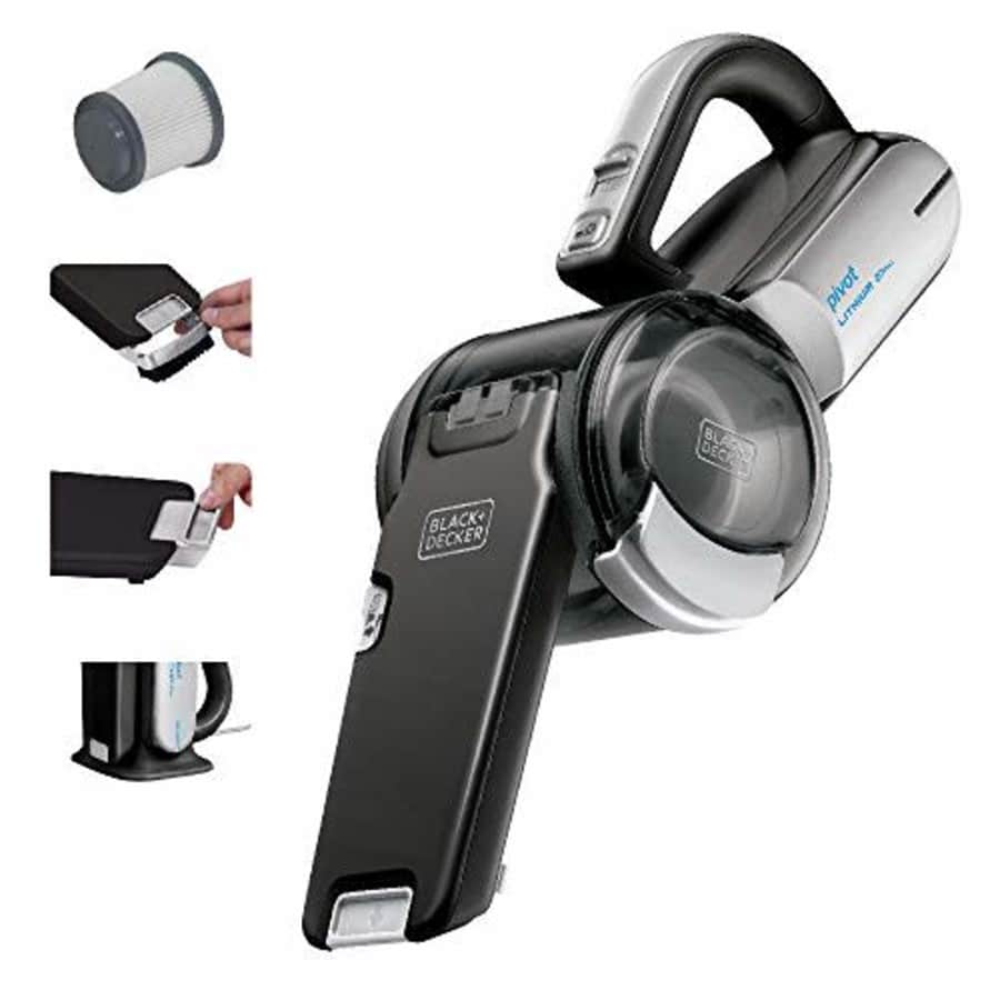 Black + Decker BLACK+DECKER 20V Max Handheld Vacuum, Cordless, Grey (BDH2000PL) for $68 Black + Decker BLACK+DECKER 20V Max Handheld Vacuum, Cordless, Grey (BDH2000PL) for $68