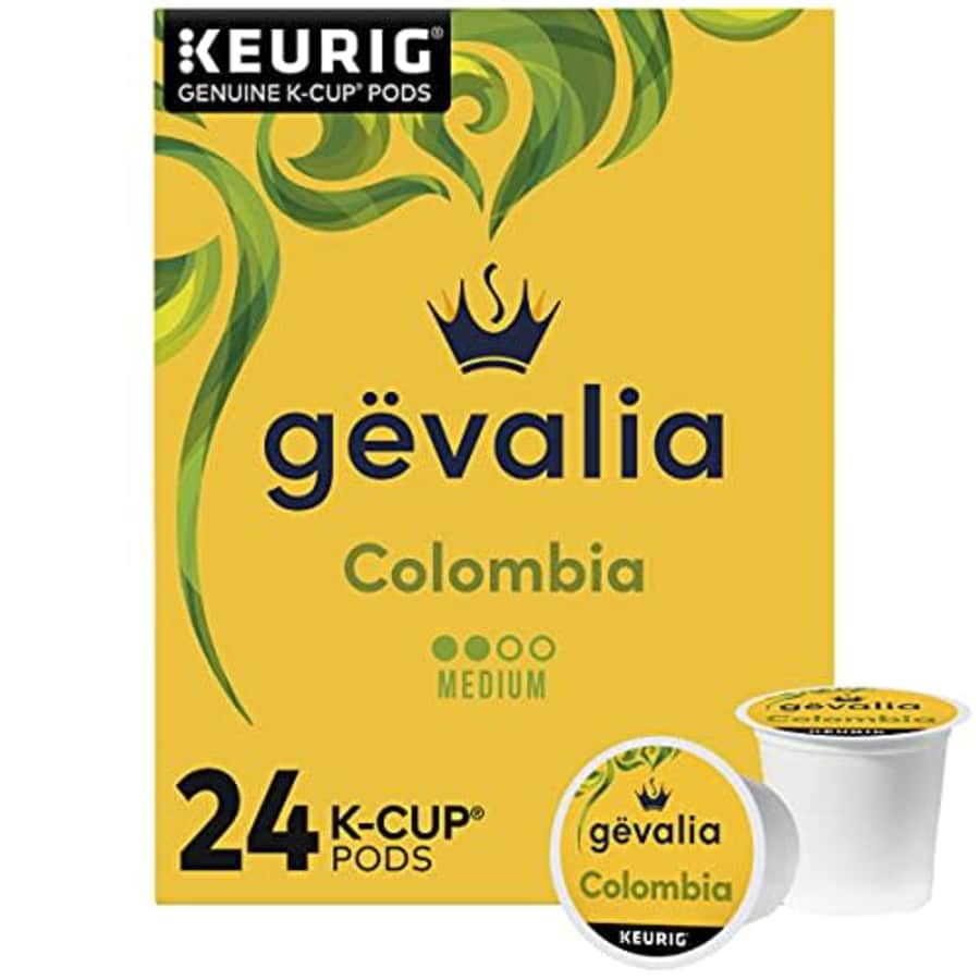 Gevalia Premium Colombia Medium Roast K-Cup Coffee Pods (24 ct Box) for $14