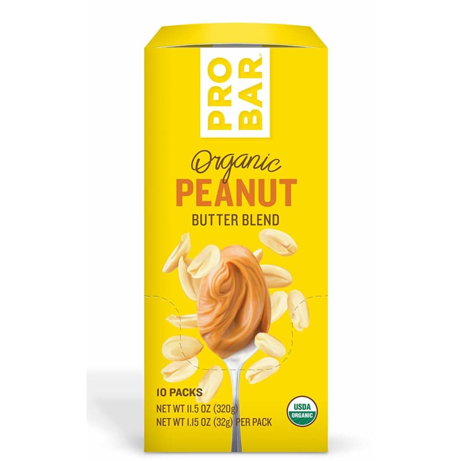 Probar Organic Peanut Butter 10-Pack for $9 Probar Organic Peanut Butter 10-Pack for $9