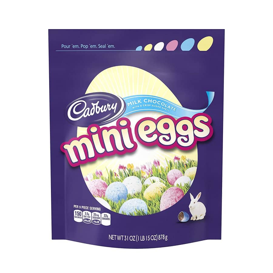 Cadbury 31-oz. Milk Chocolate Creme Candy Miniature Eggs for $9