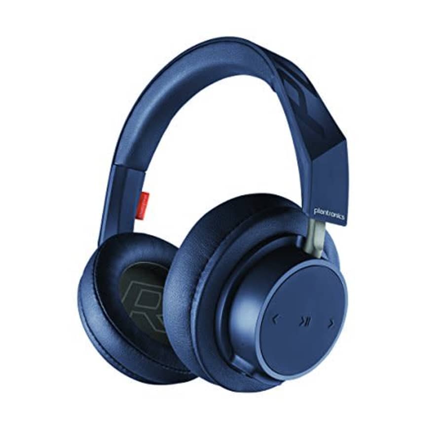 Plantronics BackBeat GO 600 Noise-Isolating Headphones, Over-The-Ear Bluetooth Headphones, Navy for $25