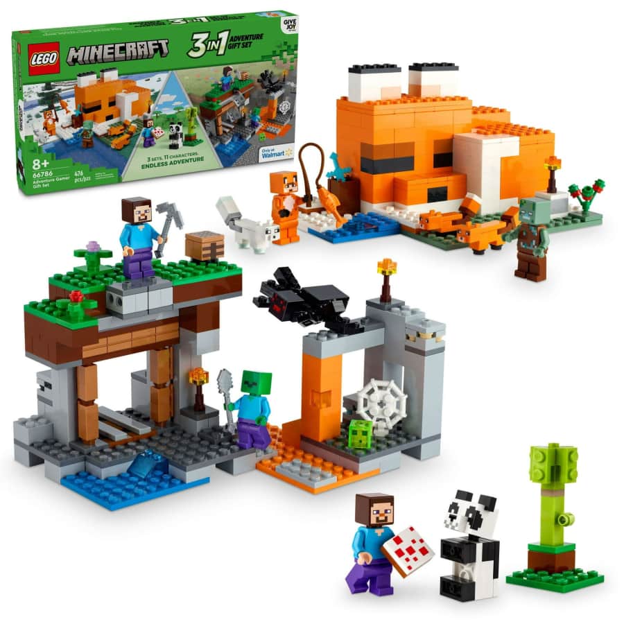LEGO Minecraft Gift Set for $30 LEGO Minecraft Gift Set for $30