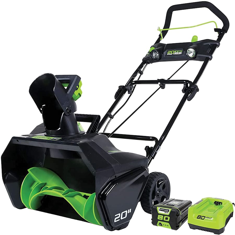 Greenworks Pro 80V 20" Cordless Snow Thrower for $239 Greenworks Pro 80V 20" Cordless Snow Thrower for $239