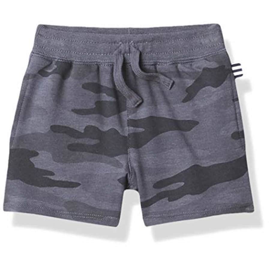 Splendid Little Kids Toddler Boys Casual Short with Pockets, Blue Camo, 7 for $36
