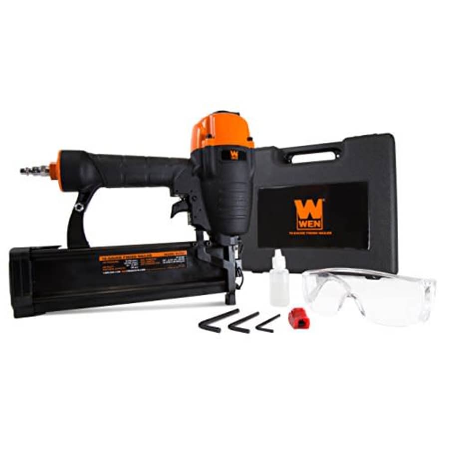 WEN 61764 16 Gauge Pneumatic Straight Finish Nailer with Carrying Case for $59 WEN 61764 16 Gauge Pneumatic Straight Finish Nailer with Carrying Case for $59