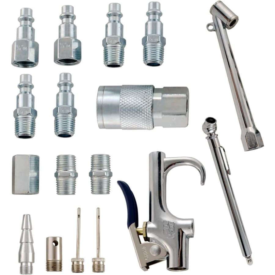 Campbell Hausfeld 17-Piece Compressor Inflation Kit for $23
