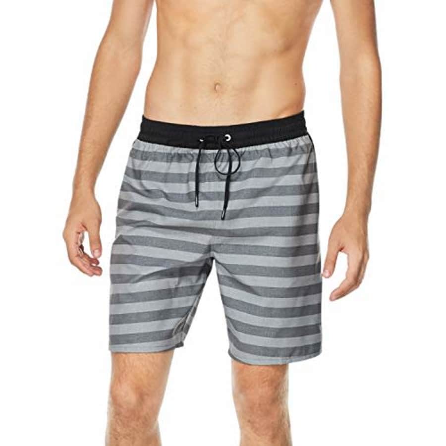 Speedo Men's Standard Swim Trunk Mid Length Seaside, Sure Monument, X-Large for $34 Speedo Men's Standard Swim Trunk Mid Length Seaside, Sure Monument, X-Large for $34
