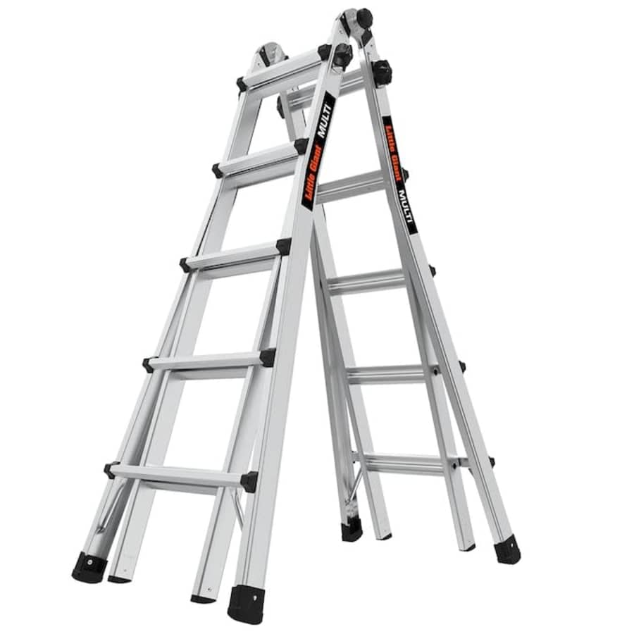 Little Giant Ladders Multi 22-Foot Multi-Position Extendable Ladder for $159 Little Giant Ladders Multi 22-Foot Multi-Position Extendable Ladder for $159