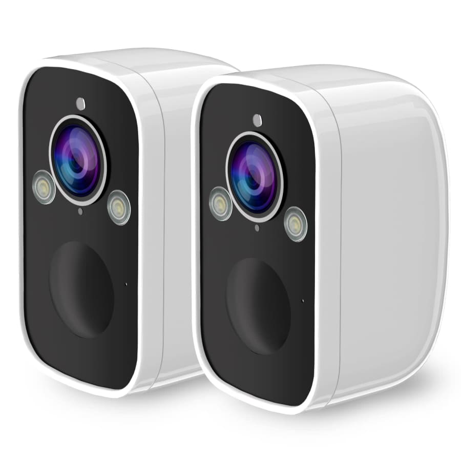 Rraycom 2K Wireless Outdoor Security Camera 2-Pack for $50