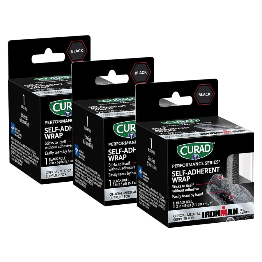 CURAD Performance Series Ironman Self-Adherent Wrap 3-Pack for $6