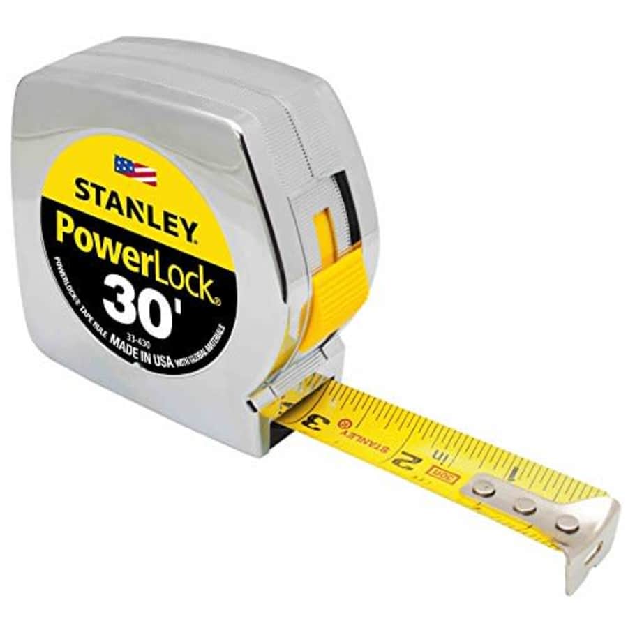 Stanley 33-430 1" X 30' PowerLock Tape Measure, 4 Pack for $27