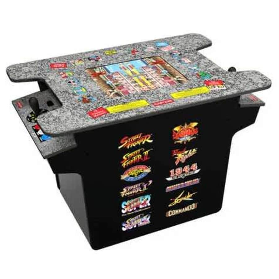 Arcade1up 12-in-1 Split Screen Arcade Table w/ Street Fighter for $380 for members
