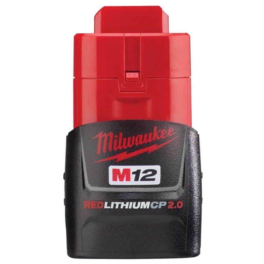 Milwaukee M12 Red Lithium 12V 2 Ah Lithium-Ion Battery: free w/ Milwaukee tool purchase Milwaukee M12 Red Lithium 12V 2 Ah Lithium-Ion Battery: free w/ Milwaukee tool purchase