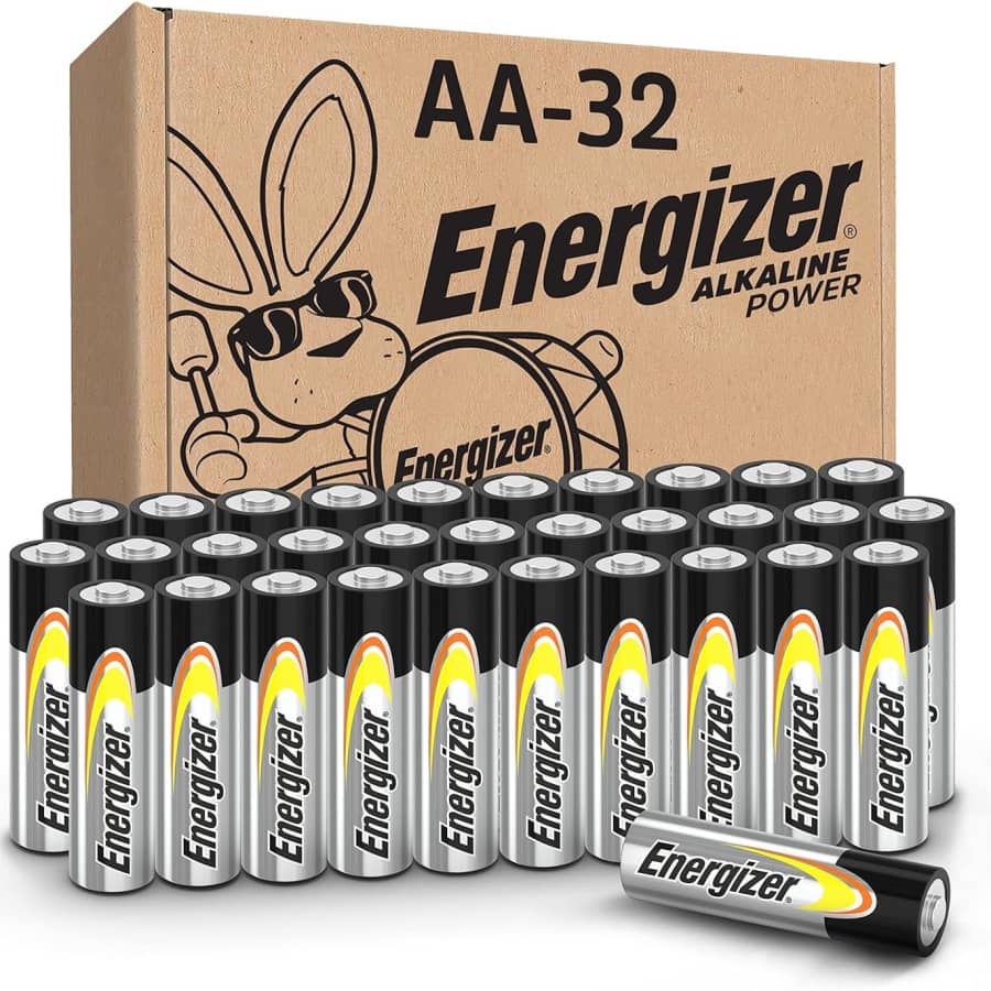 Energizer 32-Count AA Batteries for $13 via Sub & Save Energizer 32-Count AA Batteries for $13 via Sub & Save