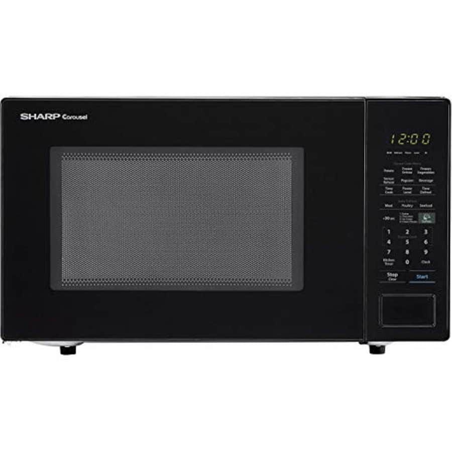 Sharp SMC1441CB - Sharp Carousel Microwave - 1.4 Cubic Feet 1000w, Black for $209