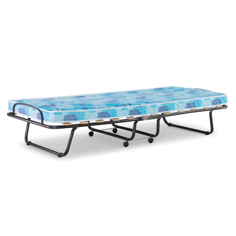 Linon Roma Folding Rollaway Bed for $95 Linon Roma Folding Rollaway Bed for $95
