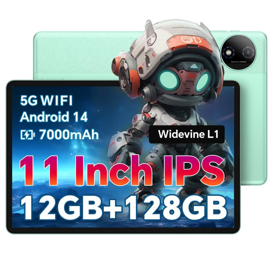 ODEA A11 11" 12GB+129GB Android 14 Tablet for $69