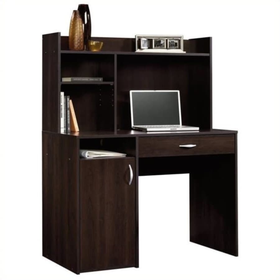 Sauder Beginnings Desk with Drawer and Hutch for $100 Sauder Beginnings Desk with Drawer and Hutch for $100