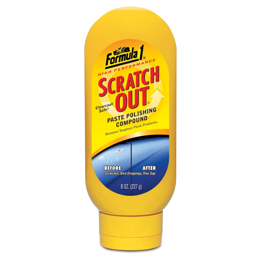 Formula 1 Scratch Out Paste 8-Oz. Polishing Compound for $6