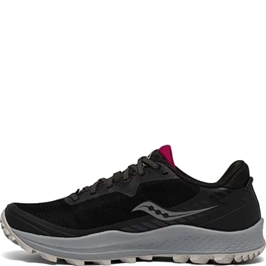 Saucony Women's Peregrine 11 GTX Trail Running Shoe, Black/Cherry, 6.5 for $85 Saucony Women's Peregrine 11 GTX Trail Running Shoe, Black/Cherry, 6.5 for $85