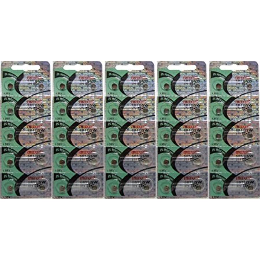 50 Maxell 379 SR521SW Silver Oxide Batteries Hologram for $18 50 Maxell 379 SR521SW Silver Oxide Batteries Hologram for $18