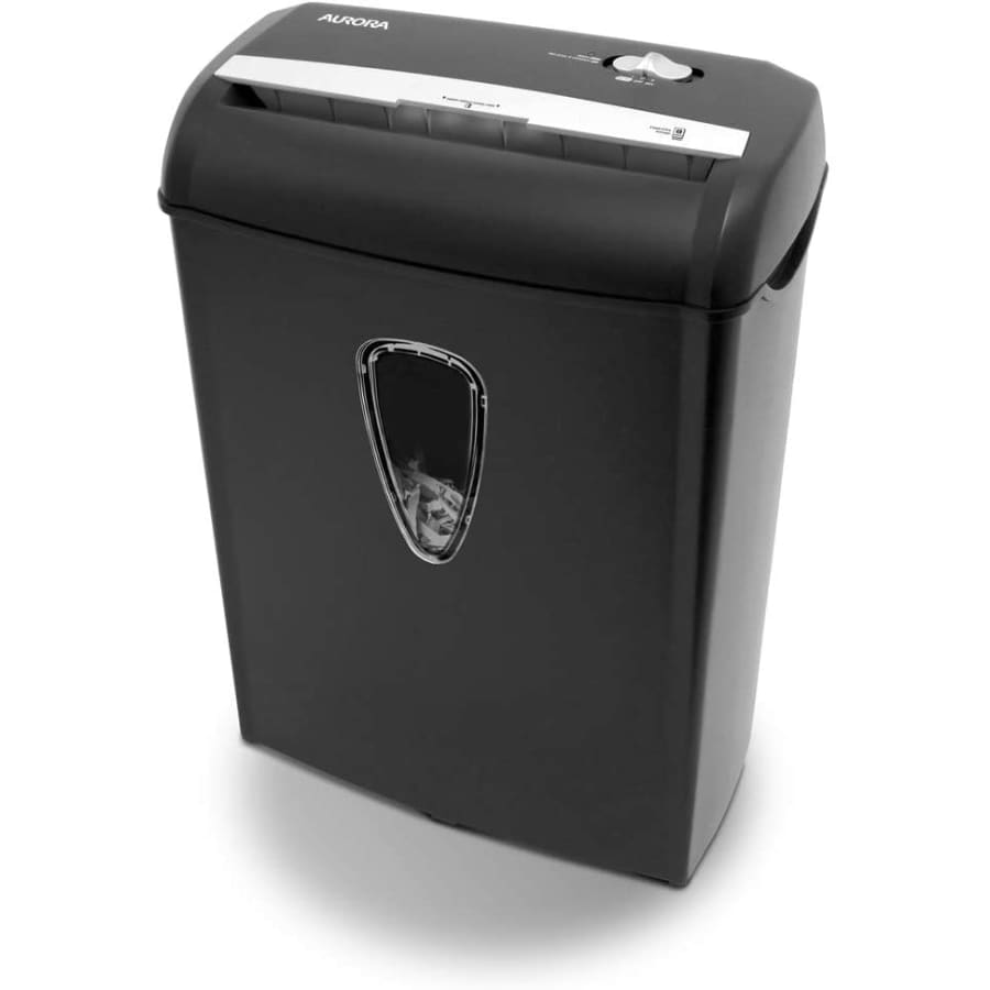 Aurora 8-Sheet Paper/Credit Card Shredder for $30