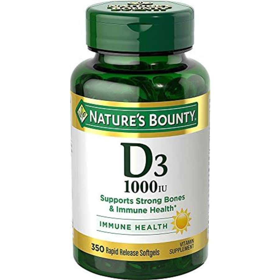 Nature's Bounty Vitamin D3 by Natures Bounty for immune support. Vitamin D3 provides immune support and promotes for $14