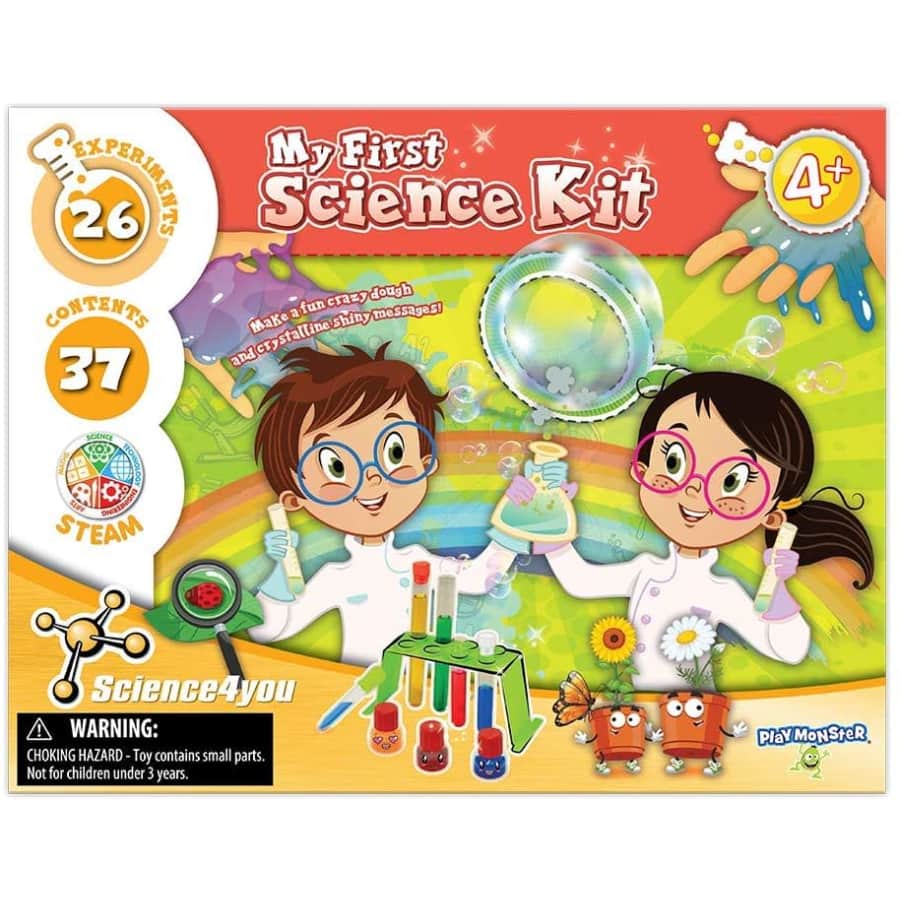 PlayMonster Science4you 26-Experiment My First Science Kit for $13 PlayMonster Science4you 26-Experiment My First Science Kit for $13
