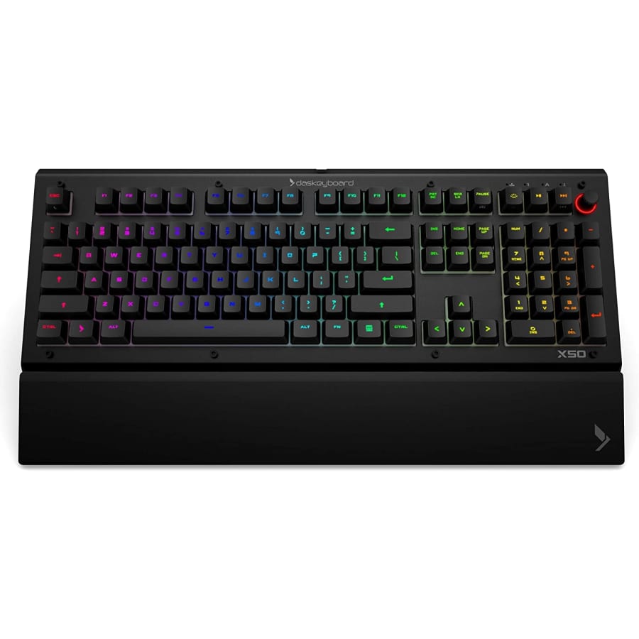 DAS Keyboard X50Q Programmable RGB Mechanical Keyboard for $105