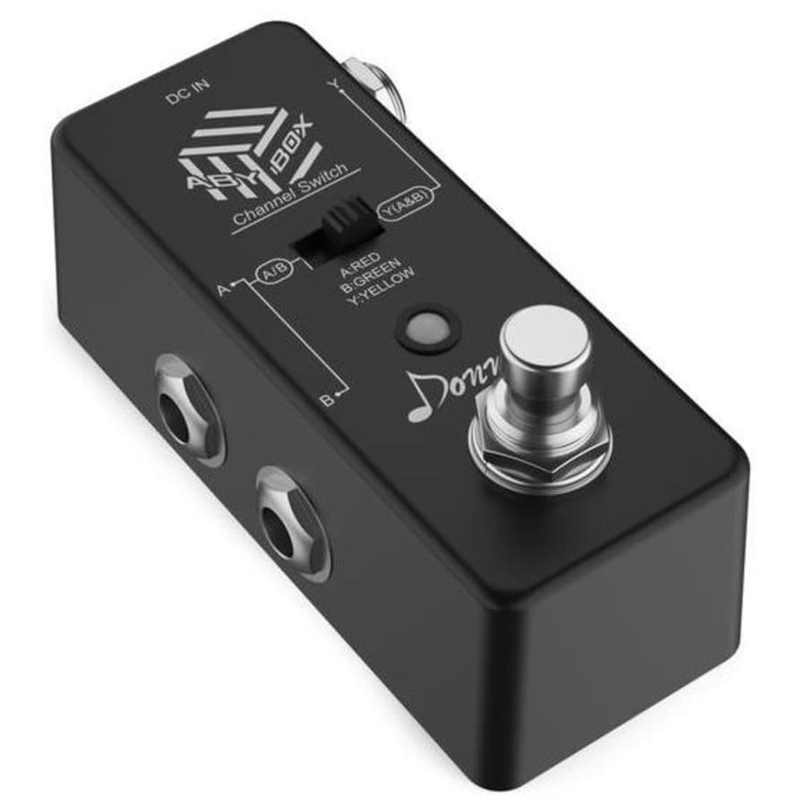 Donner ABY Box Channel Switch Pedal for $24 Donner ABY Box Channel Switch Pedal for $24