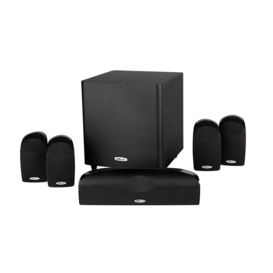Polk TL1600 5.1-Ch. Home Theater System w/ Powered Subwoofer for $159