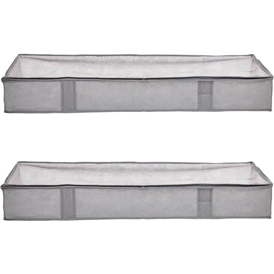 Amazon Basics 42" Under Bed Storage Bag 2-Pack for $10