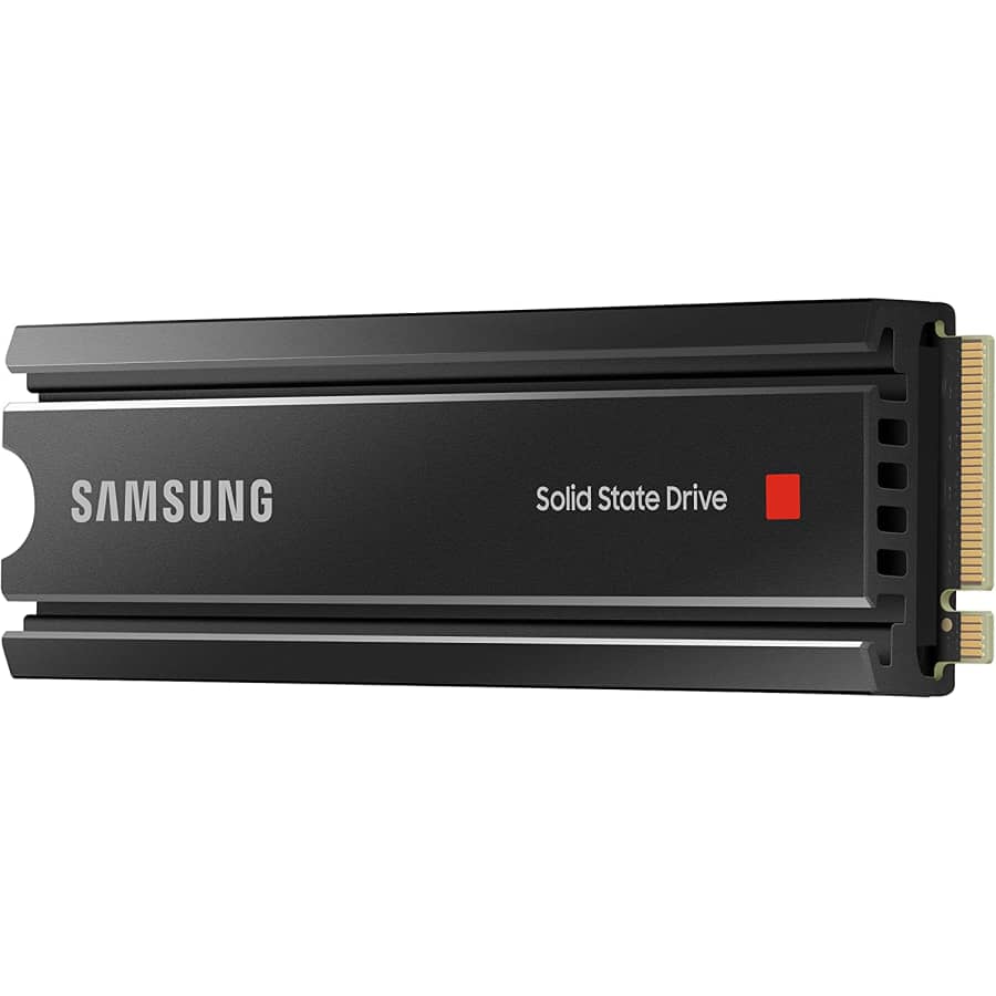 Samsung 990 PRO 1TB PCIe 4.0 NVMe Internal SSD w/ Heatsink: $100 Samsung 990 PRO 1TB PCIe 4.0 NVMe Internal SSD w/ Heatsink: $100