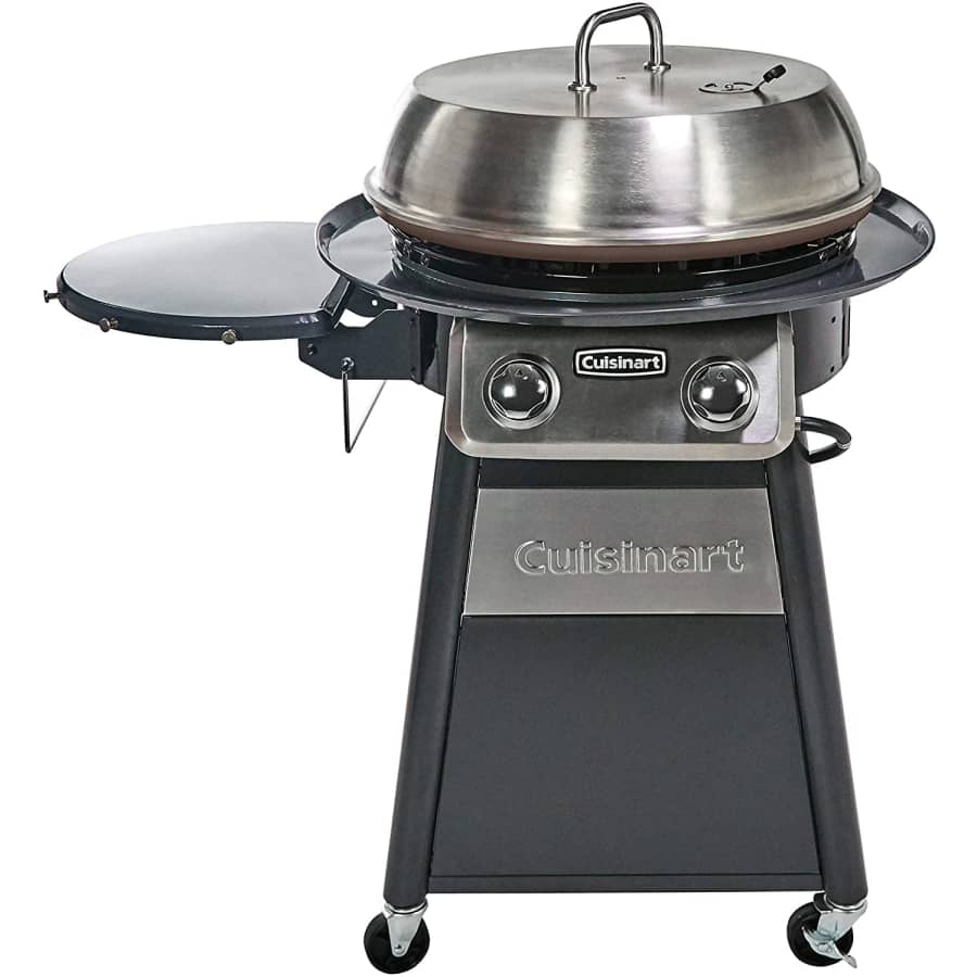 Cuisinart 22" Round Flat Top Gas Grill w/ 360-Degree Griddle Cooking Center for $299 Cuisinart 22" Round Flat Top Gas Grill w/ 360-Degree Griddle Cooking Center for $299