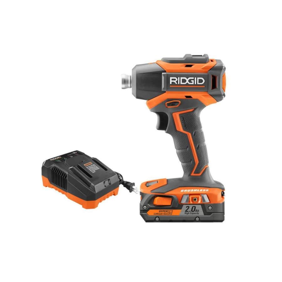 Ridgid 18V Brushless 1/4" Impact Driver Kit w/ 2.0Ah Battery/Charger for $79 Ridgid 18V Brushless 1/4" Impact Driver Kit w/ 2.0Ah Battery/Charger for $79