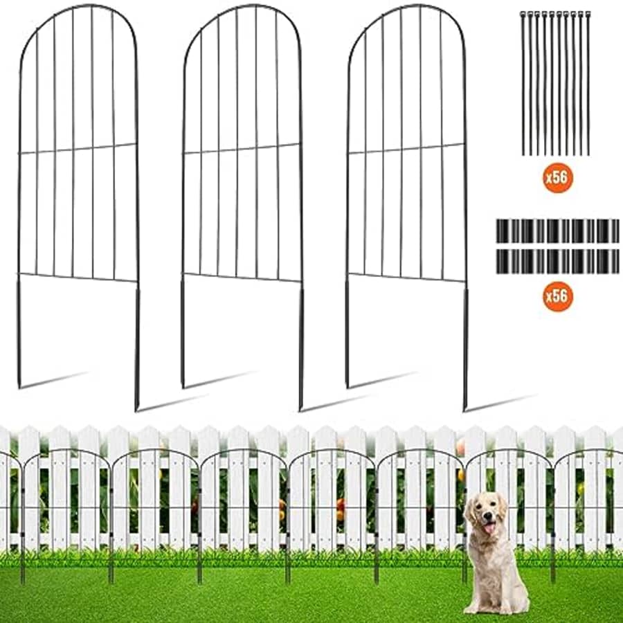 Vevor Decorative Garden Fence 28-Pack for $80
