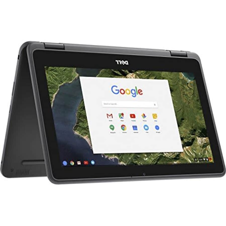 Dell - 2-in-1 11.6" Touch-Screen Chromebook - Intel Celeron - 4GB Memory - 32GB eMMC Flash Memory - for $340 Dell - 2-in-1 11.6" Touch-Screen Chromebook - Intel Celeron - 4GB Memory - 32GB eMMC Flash Memory - for $340