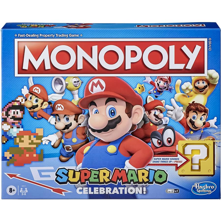 Monopoly Super Mario Celebration Edition Board Game for $30 Monopoly Super Mario Celebration Edition Board Game for $30