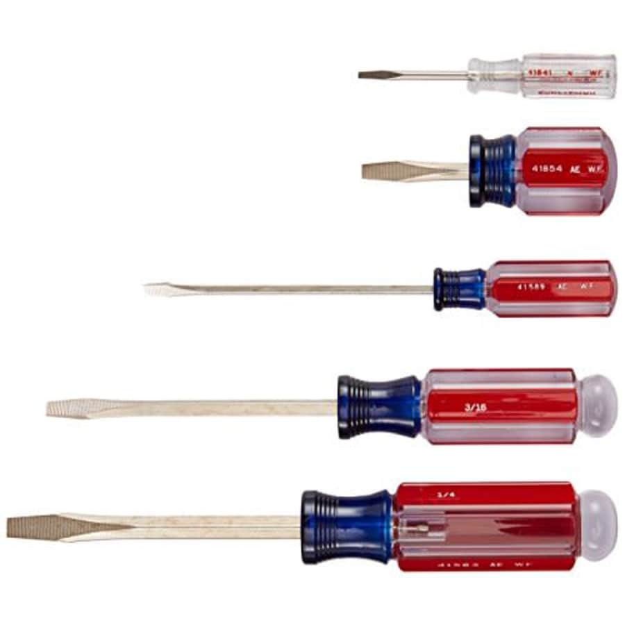 Craftsman 9-47137 Slotted Screwdriver Set, 5 Piece for $19