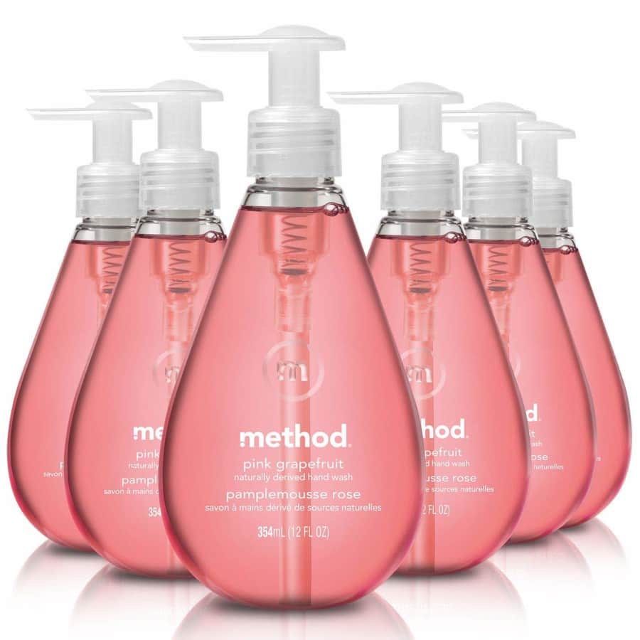 Method Gel Hand Soap 12-Oz. Bottle 6-Pack for $20