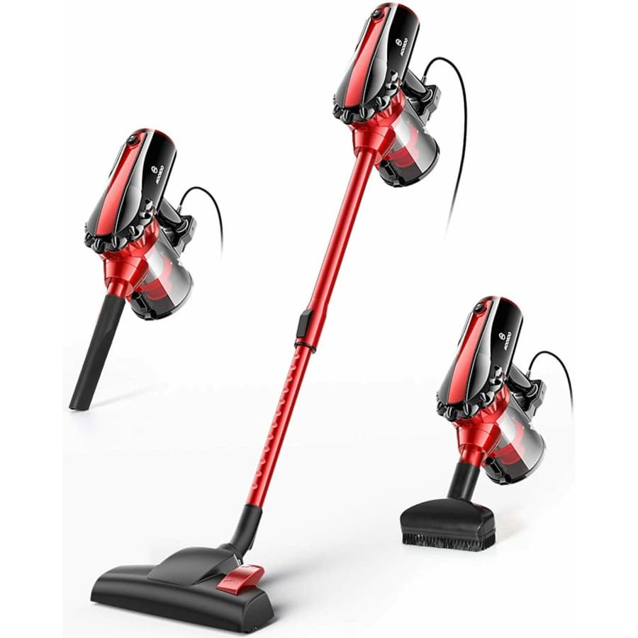 Moosoo 2-in-1 Stick Vacuum for $40