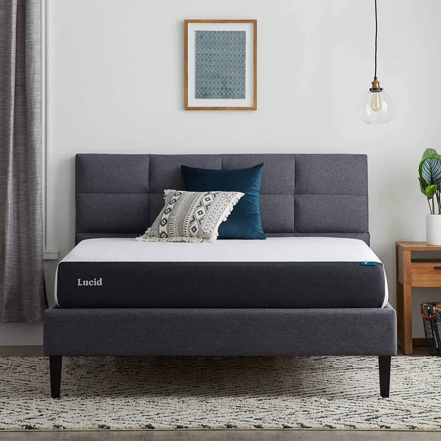 Lucid 8" Full Gel Memory Foam Mattress for $241
