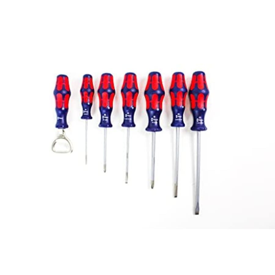 Wera 300043 Kraftform USA Screwdriver Set with Bottle Opener - 7 Pieces, Limited Edition for $42 Wera 300043 Kraftform USA Screwdriver Set with Bottle Opener - 7 Pieces, Limited Edition for $42