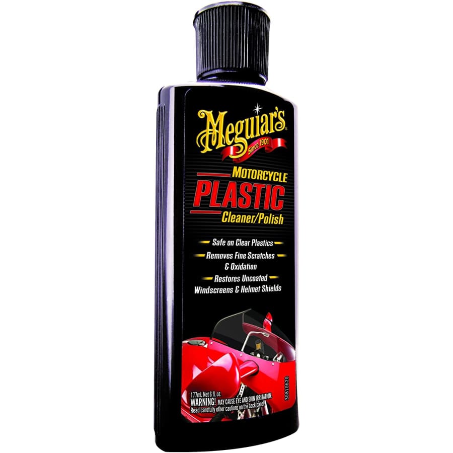 Meguiar's Motorcycle Plastic Cleaner/Polish 6-oz. Bottle for $24 Meguiar's Motorcycle Plastic Cleaner/Polish 6-oz. Bottle for $24