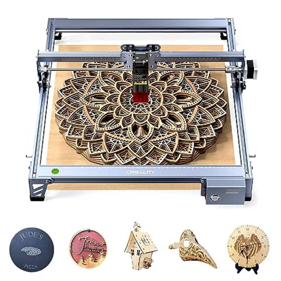 Creality Laser Engraver, 10W Laser Cutter Engraving Machine for Personalized Gifts,72W High for $339