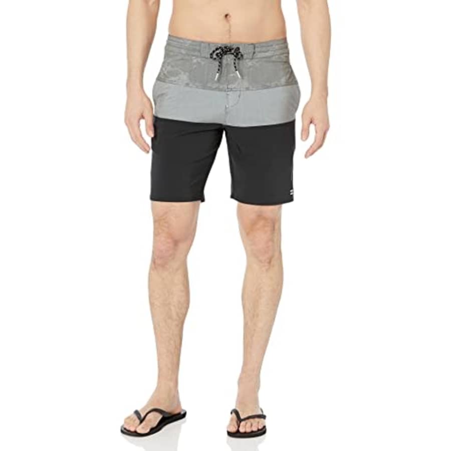 Billabong Men's Standard Performance Stretch Tribong Lo Tides Boardshort Swim Short Trunk, 19 Inch for $49